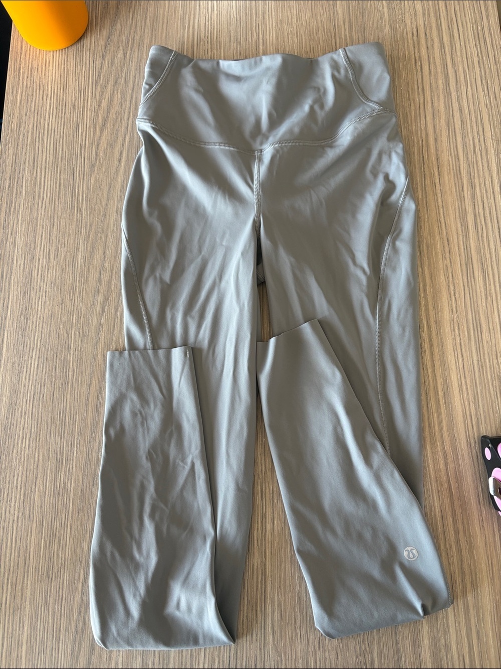 Lululemon Fast & Free High Rise Tight 28” Blue Grey Size 4 Running Leggings